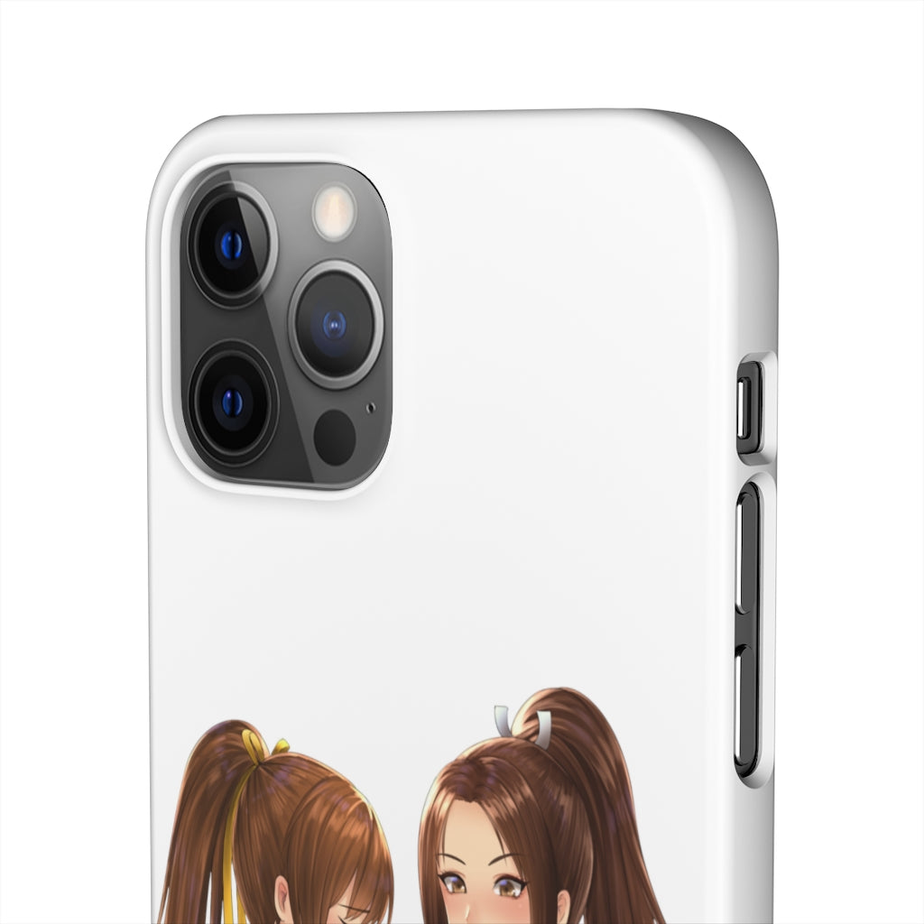 Oppai Anime Phone Case - Kawaii Aesthetic Snap Case - iPhone 13