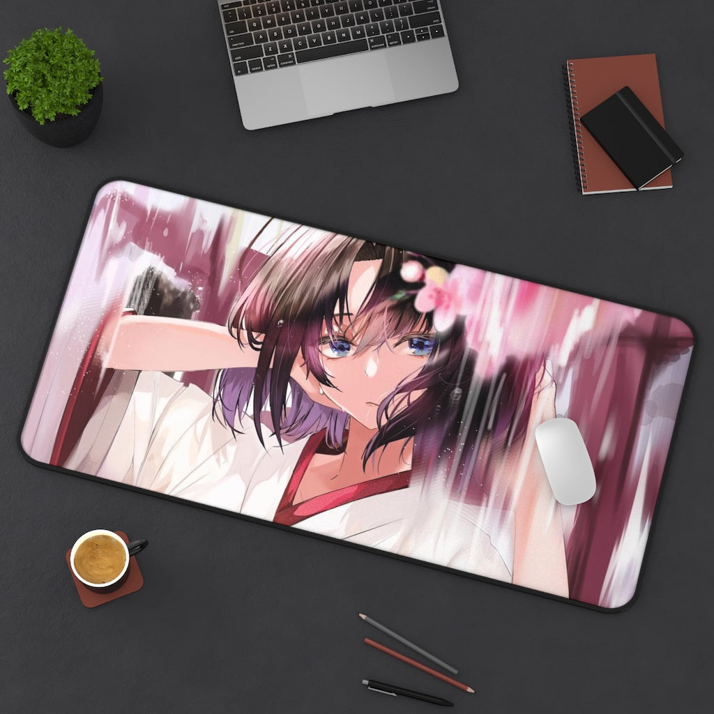 The Garden Of Sinners Anime Mousepad - Shiki Ryougi Desk Mat - Sakura Waifu Playmat