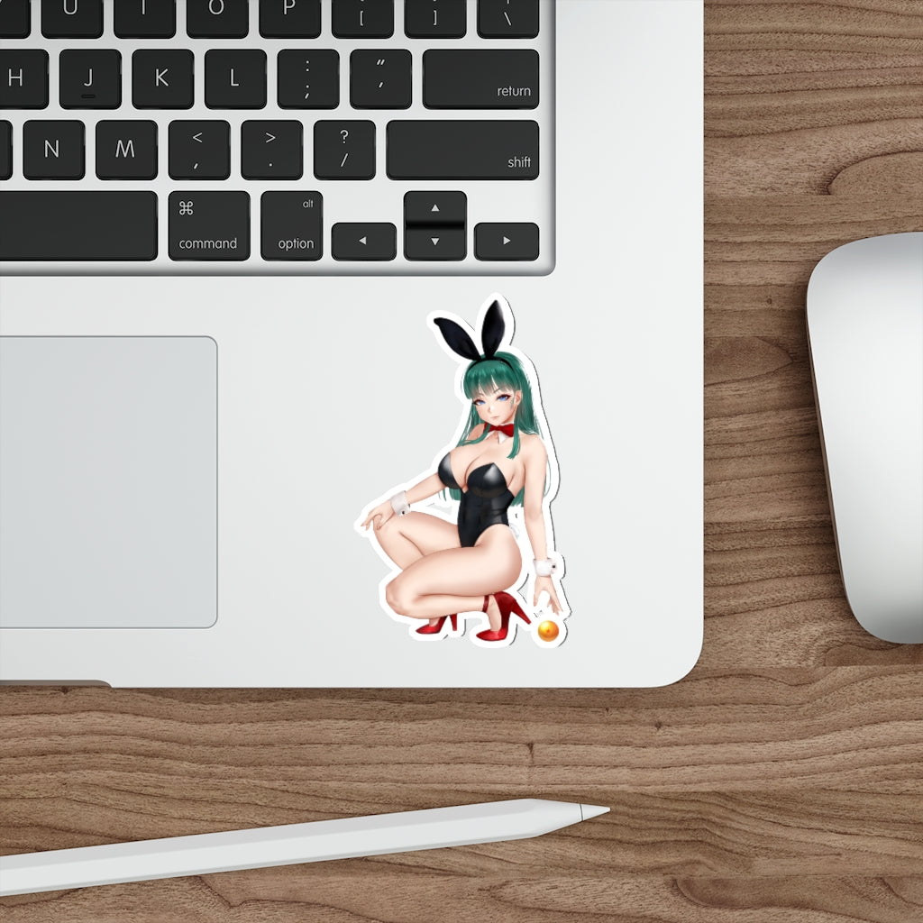 Dragon Ball Waterproof Sticker - Bunny Girl Bulma Ecchi Vinyl Anime Car Decal