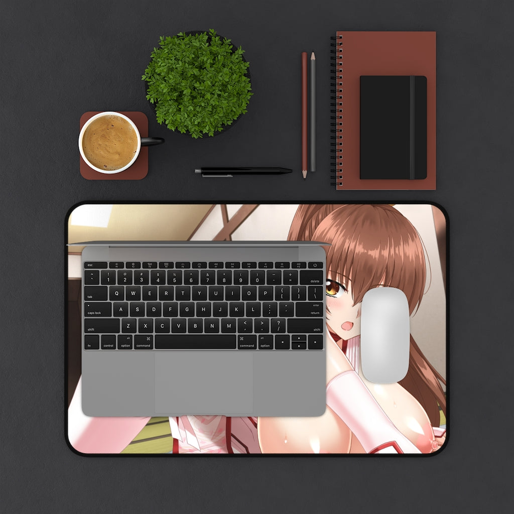 Dead Or Alive Sexy Mousepad - Kasumi Ecchi Desk Mat - Gaming Playmat