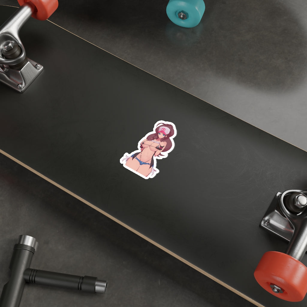 Big Boobs Hilda Pokemon Waterproof Sticker - Ecchi Vinyl Decal