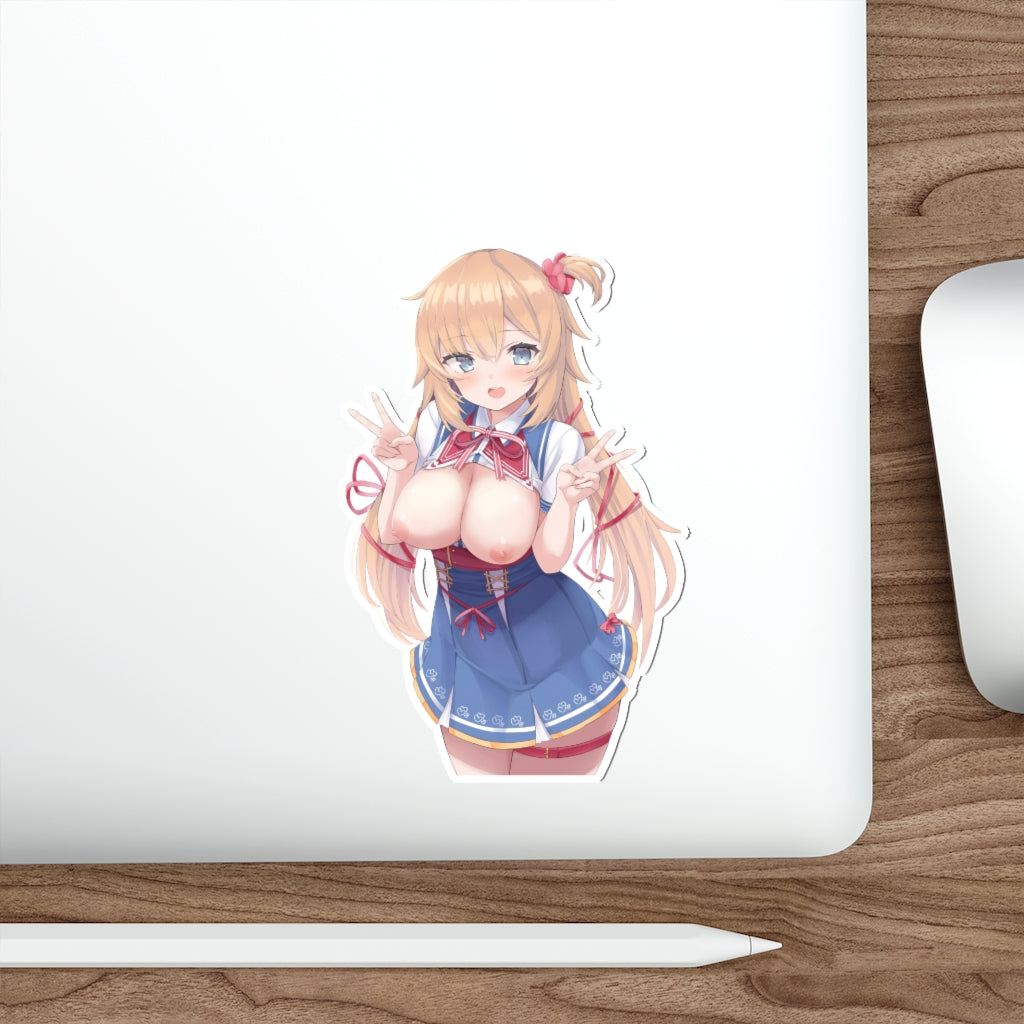 Hololive Akai Haato Waterproof Sticker - Ecchi Vinyl Decal