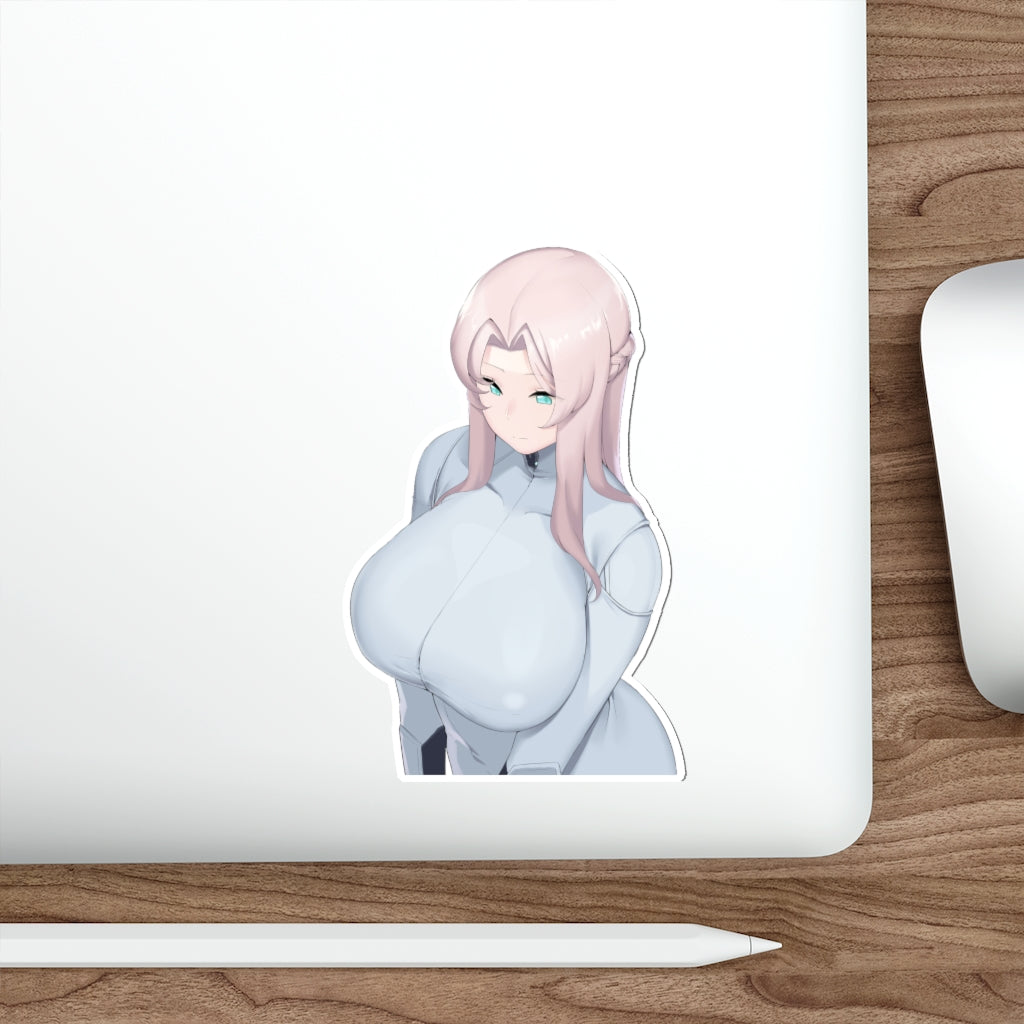 Last Origin Mnemosyne Big Boobs Waterproof Sticker - Ecchi Vinyl Decal