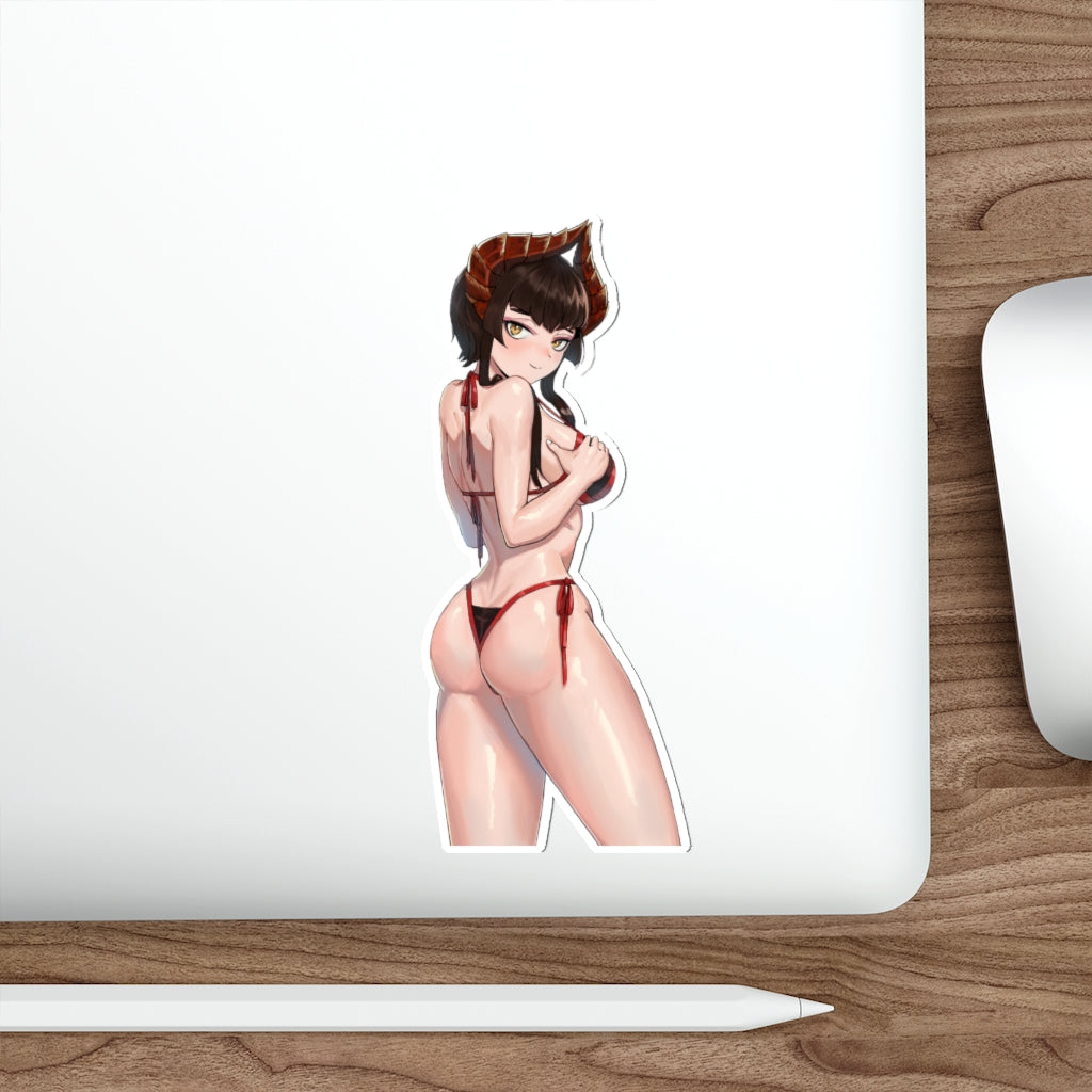 Tekken Sexy Bikini Eliza Waterproof Sticker - Ecchi Vinyl Decal