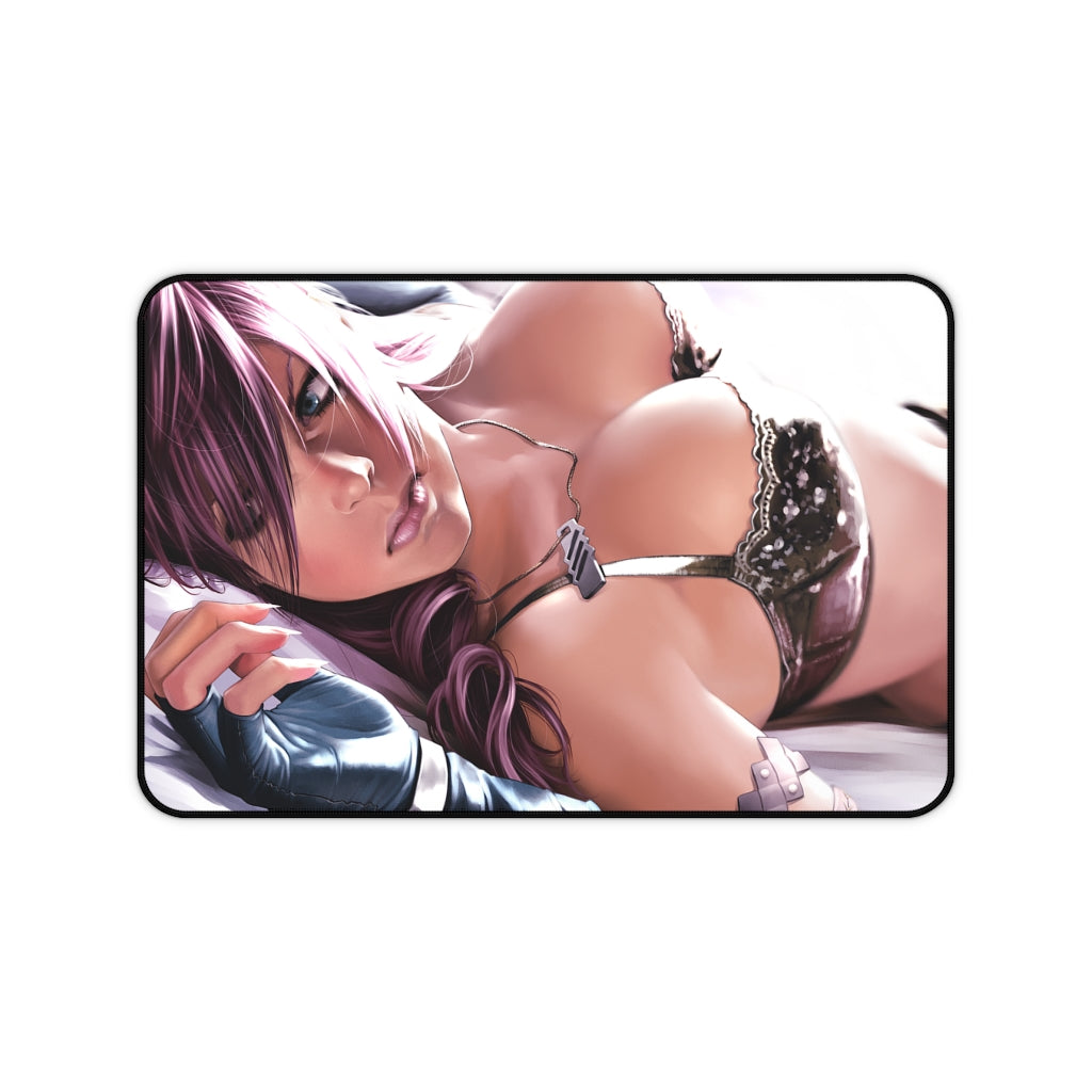 Final Fantasy 13 Sexy Mousepad - Nice Tits Lightning Gaming Desk Mat - Ecchi Playmat