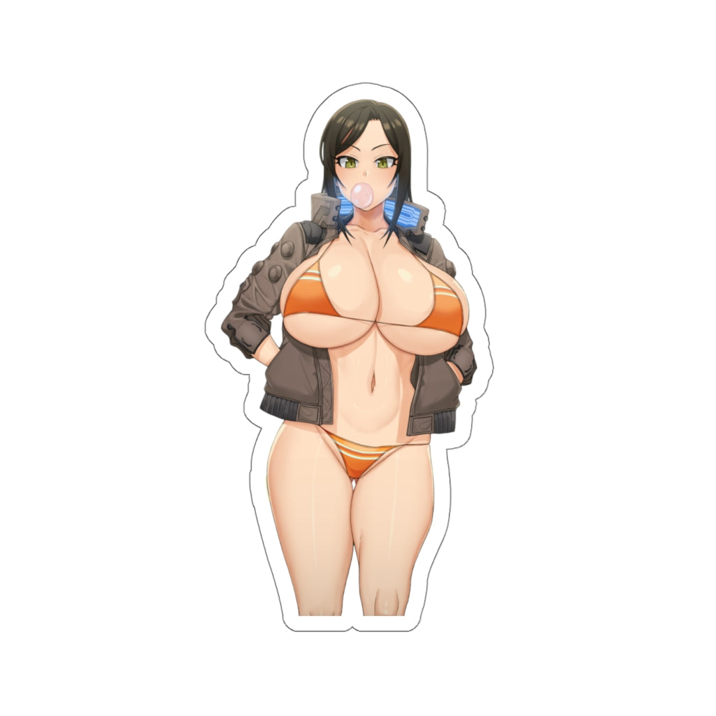 Cyberpunk Takumi Mukai Big Boobs Idolmaster Cinderella Girls Waterproof Sticker - Ecchi Vinyl Decal