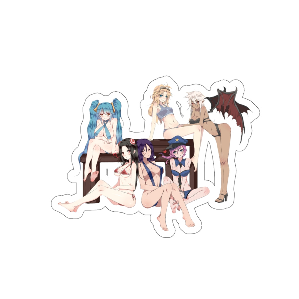 League of Legends Bikini Female Cast Waterproof Sticker - Ecchi Decal