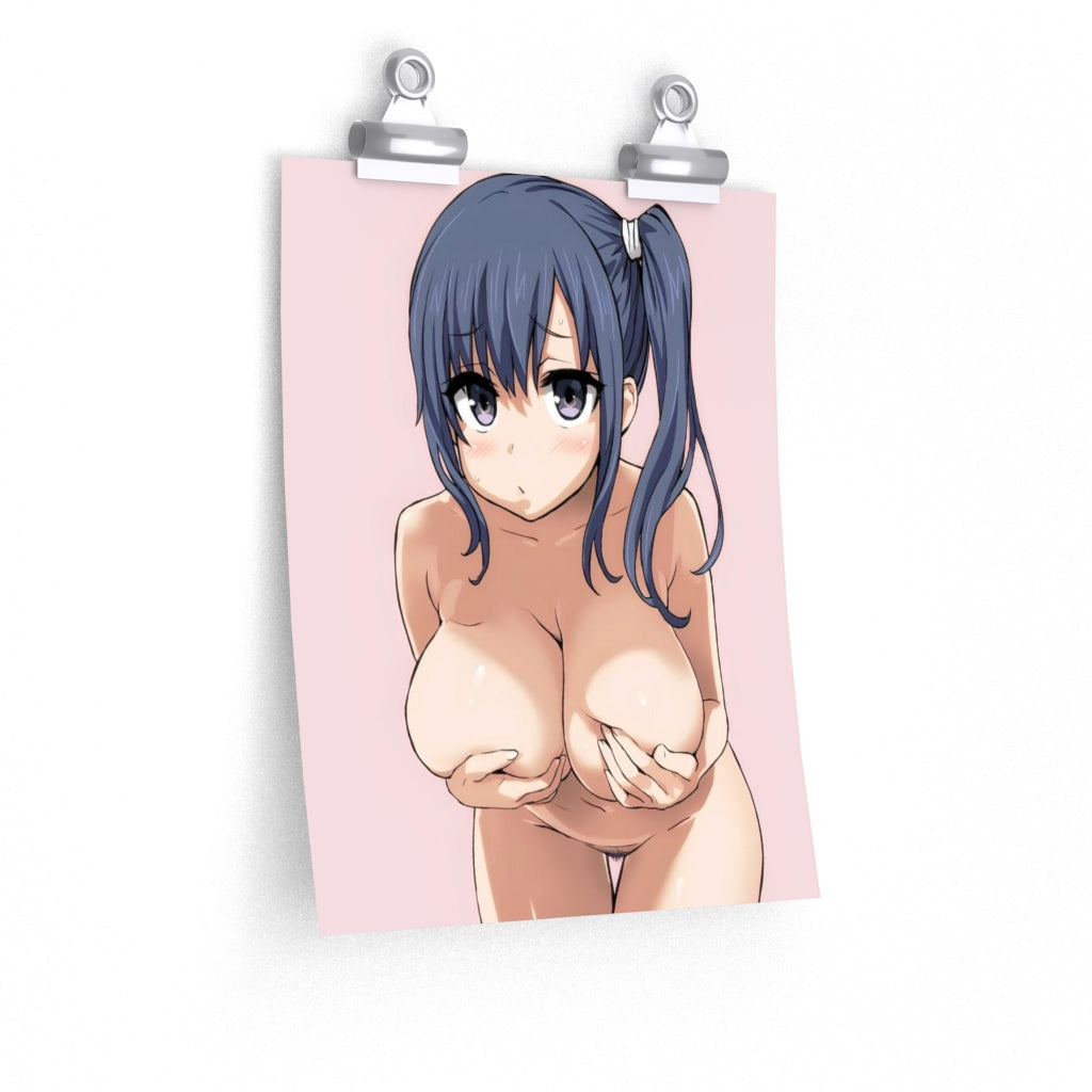 Affiche Ecchi de Imai Midori Shirobako nue - Affiche verticale mate de qualité supérieure obscène - Art mural pour adultes