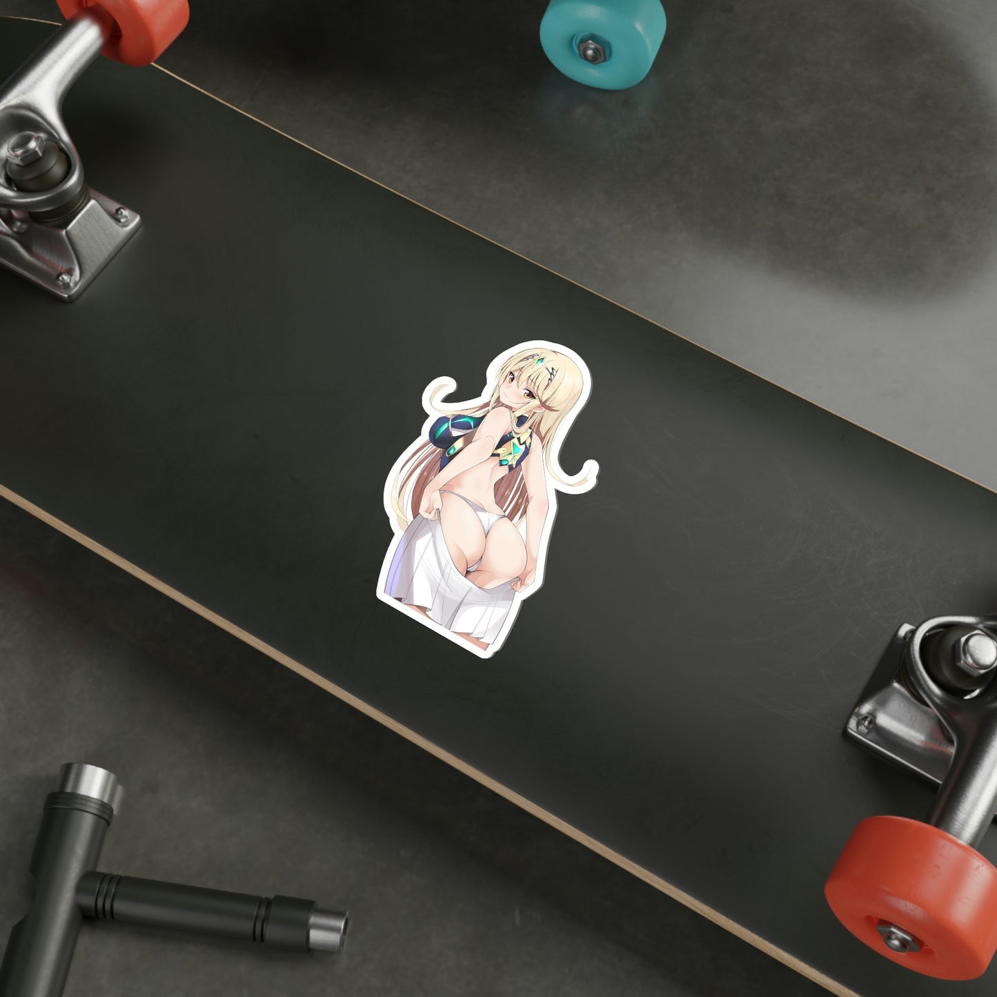 Big Butt Mythra Xenoblade Waterproof Sticker - Ecchi Vinyl Decal