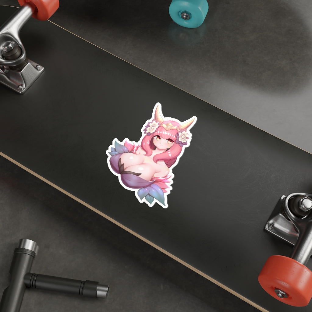 Ahri League of Legends Anime Boobs Waterproof Sticker - Ecchi Vinyl Decal