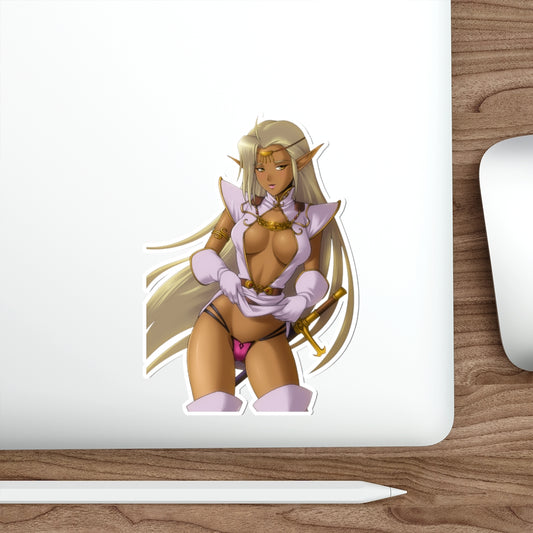 Record of Lodoss War Pirotess Waifu Waterproof Sticker - Ecchi Vinyl Decal