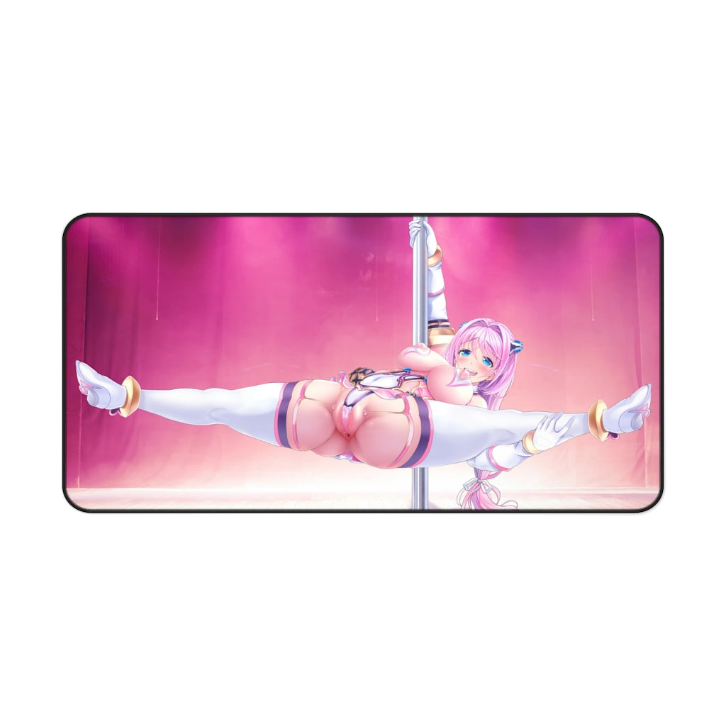 Aigan Tenshi Cheery Pink Hentai Pole Dance Desk Mat - Non Slip Mousepad
