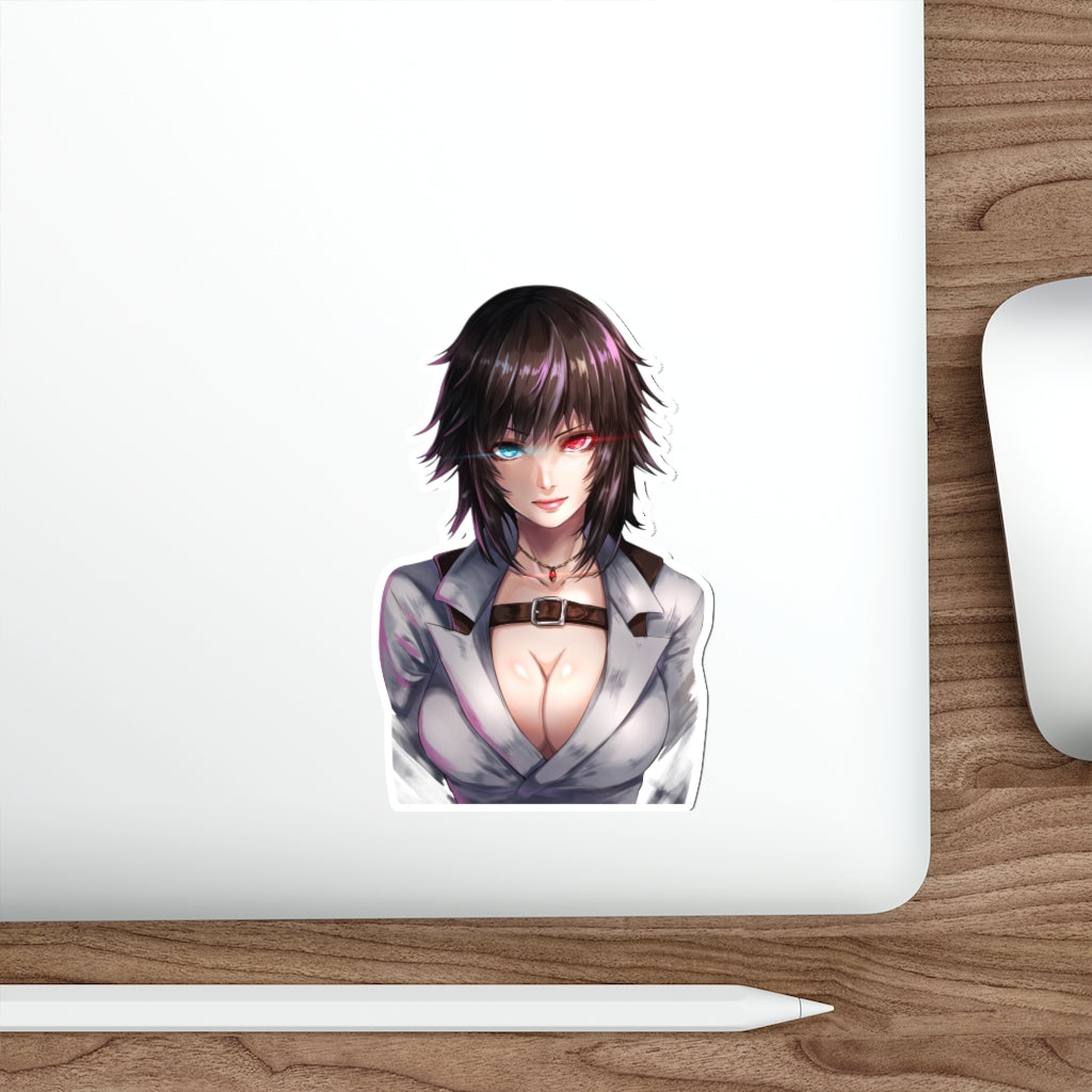 Devil May Cry Lady Cleavage Waterproof Sticker - Ecchi Vinyl Decal