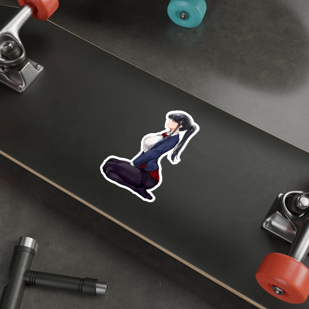 School Girl Komi Shouko Waterproof Sticker - Ecchi Vinyl Decal