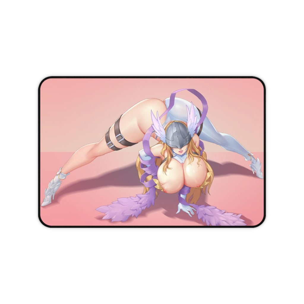 Digimon Ecchi Mousepad - Thick Angewomon Playmat - Large Desk Mat