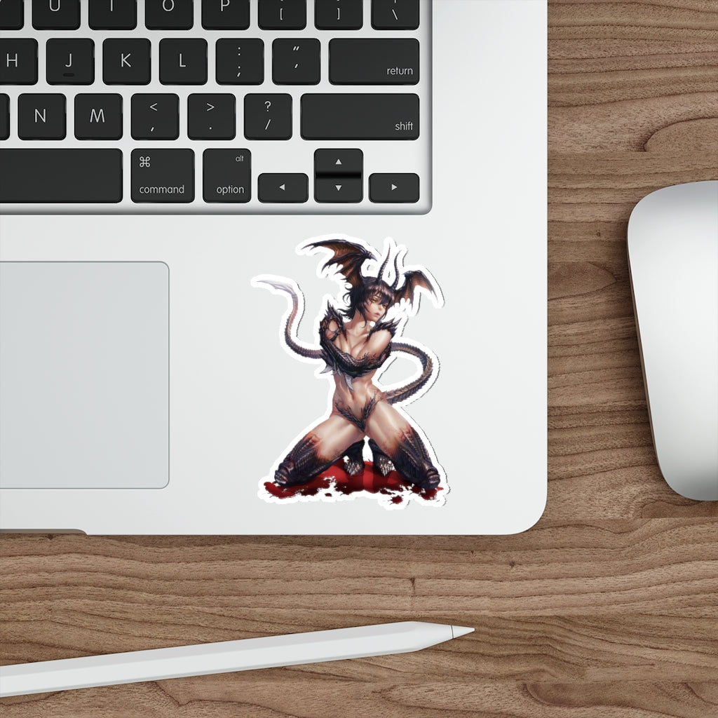 Sexy Jun Fudo Devilman Lady Waterproof Sticker - Ecchi Vinyl Decal