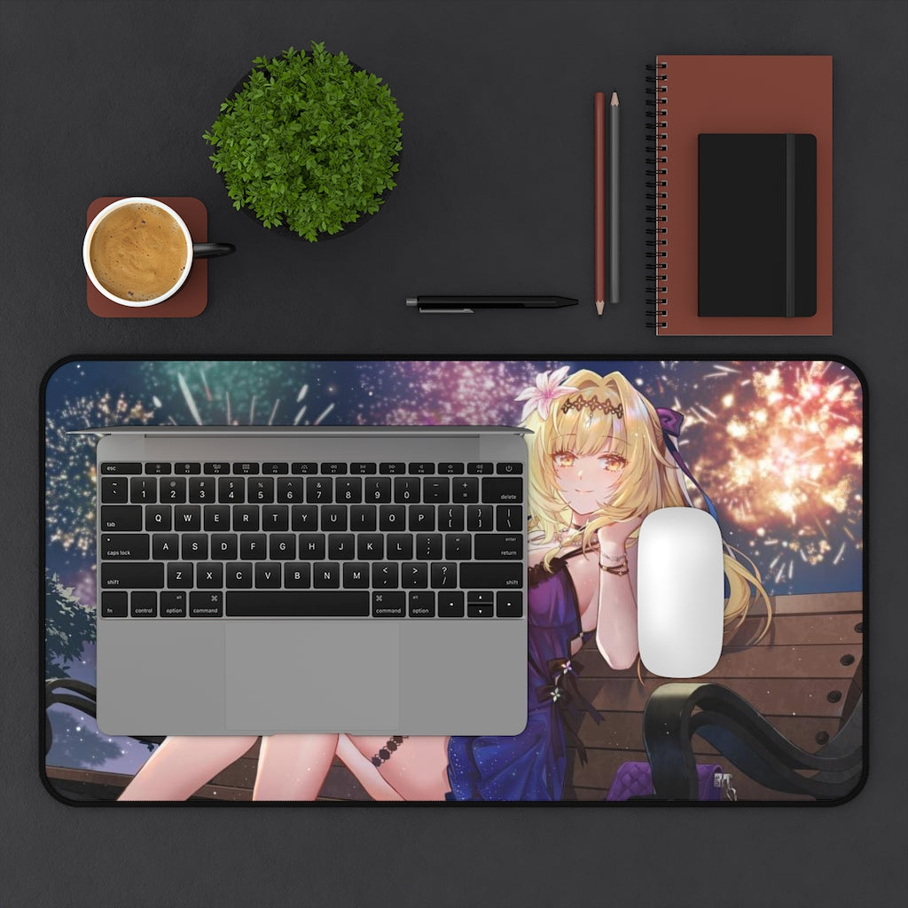 Punishing Gray Raven Mousepad - Sexy Bianca Gaming Desk Mat - Gamer Playmat