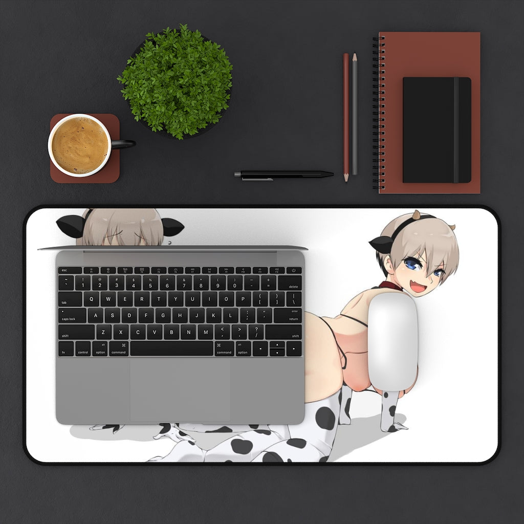 Uzaki-Chan Wants To Hang Out! Anime Mousepad - Large Oppai Cow Girls Ecchi Desk Mat - Boobs Mouse Pad - MTG Playmat