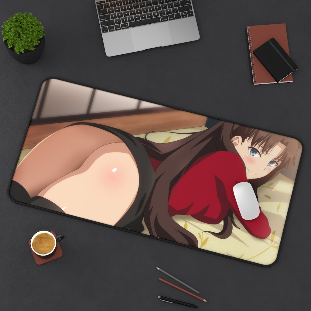 Fate Stay Night Ecchi Mousepad - Rin Tohsaka Butt Desk Mat - FSN Playmat