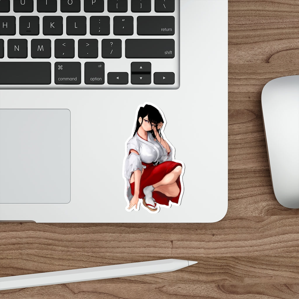 Komi Shouko Kimono Waterproof Sticker - Ecchi Vinyl Decal