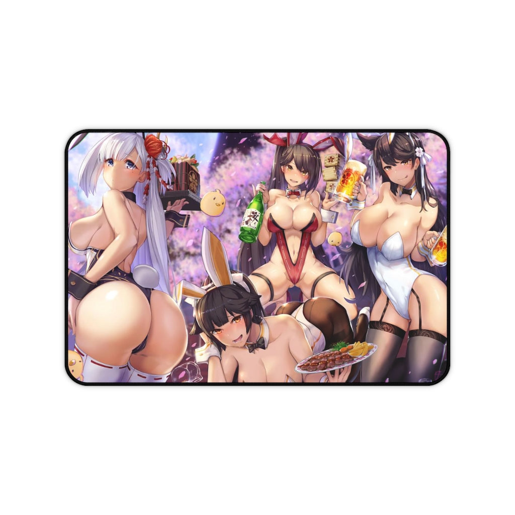 Azur Lane Sexy Mousepad - Bunny Girls Desk Mat - Ecchi Gaming Playmat