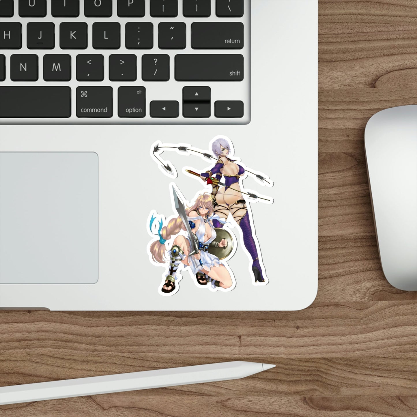 Soul Calibur Sexy Ivy and Sophitia Waterproof Sticker - Weatherproof Vinyl Car Decal