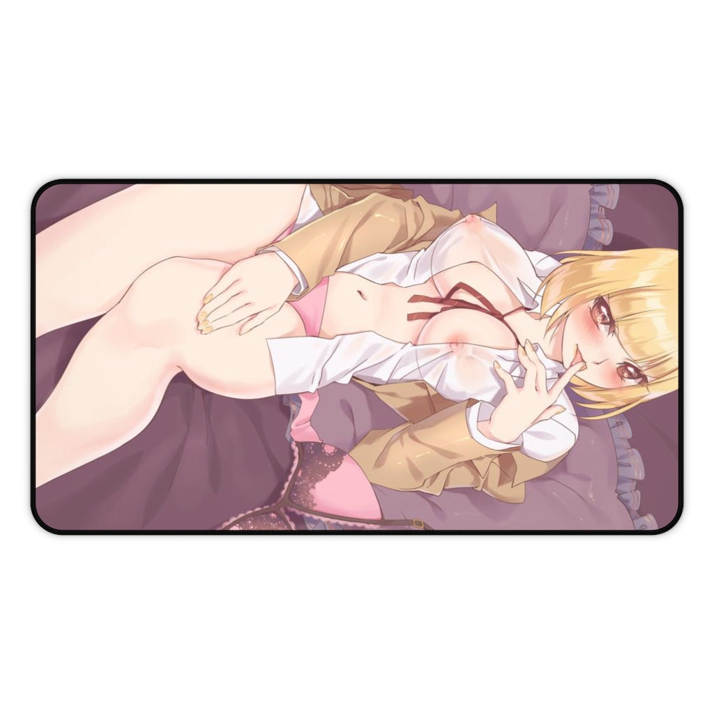 Sexy Tits Midorikawa Hana Prison School Desk Mat - Non Slip Mousepad