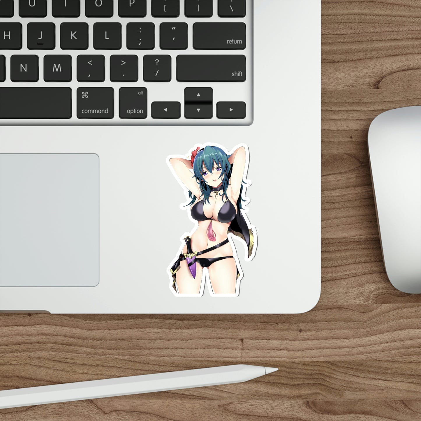 Fire Emblem Three Houses Bikini Byleth Waterproof Sticker - Ecchi Vinyl Decal