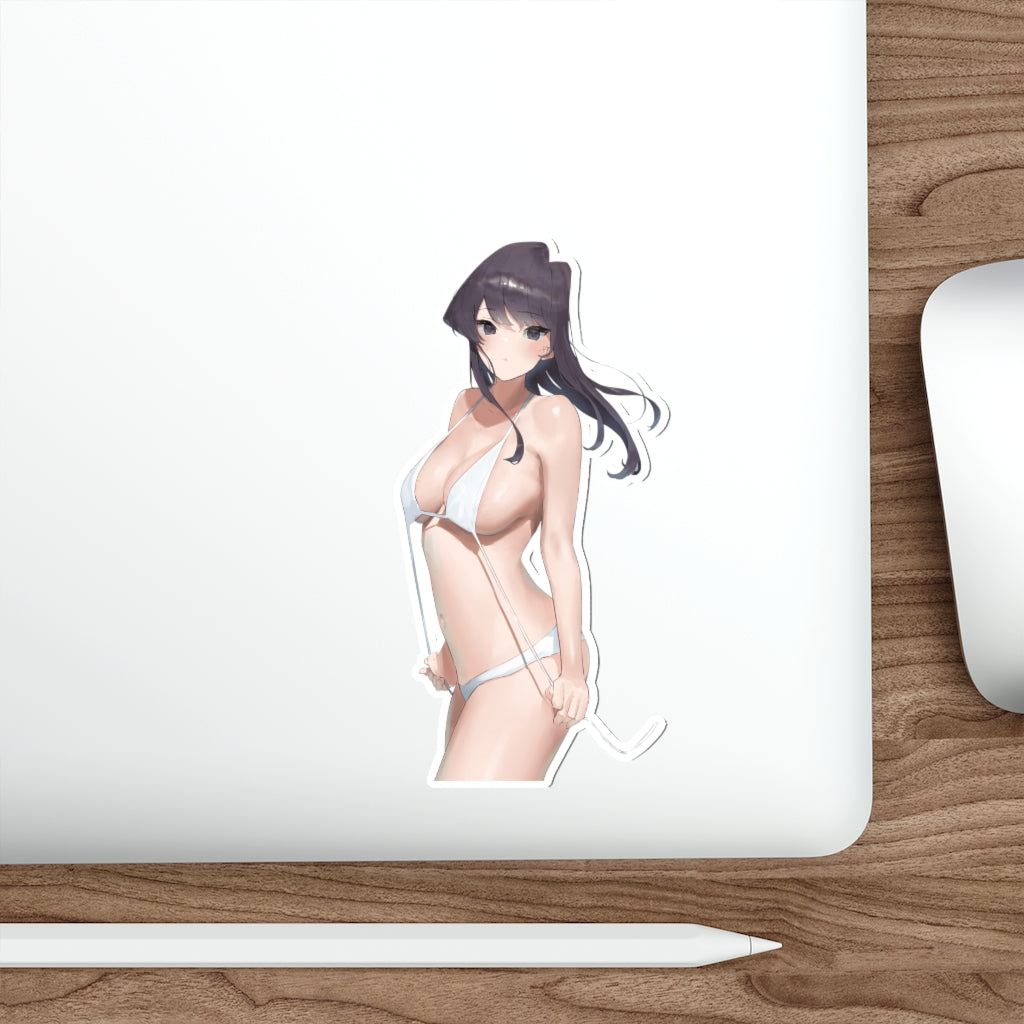 Komi-san Sexy Bikini Waterproof Sticker - Ecchi Vinyl Decal