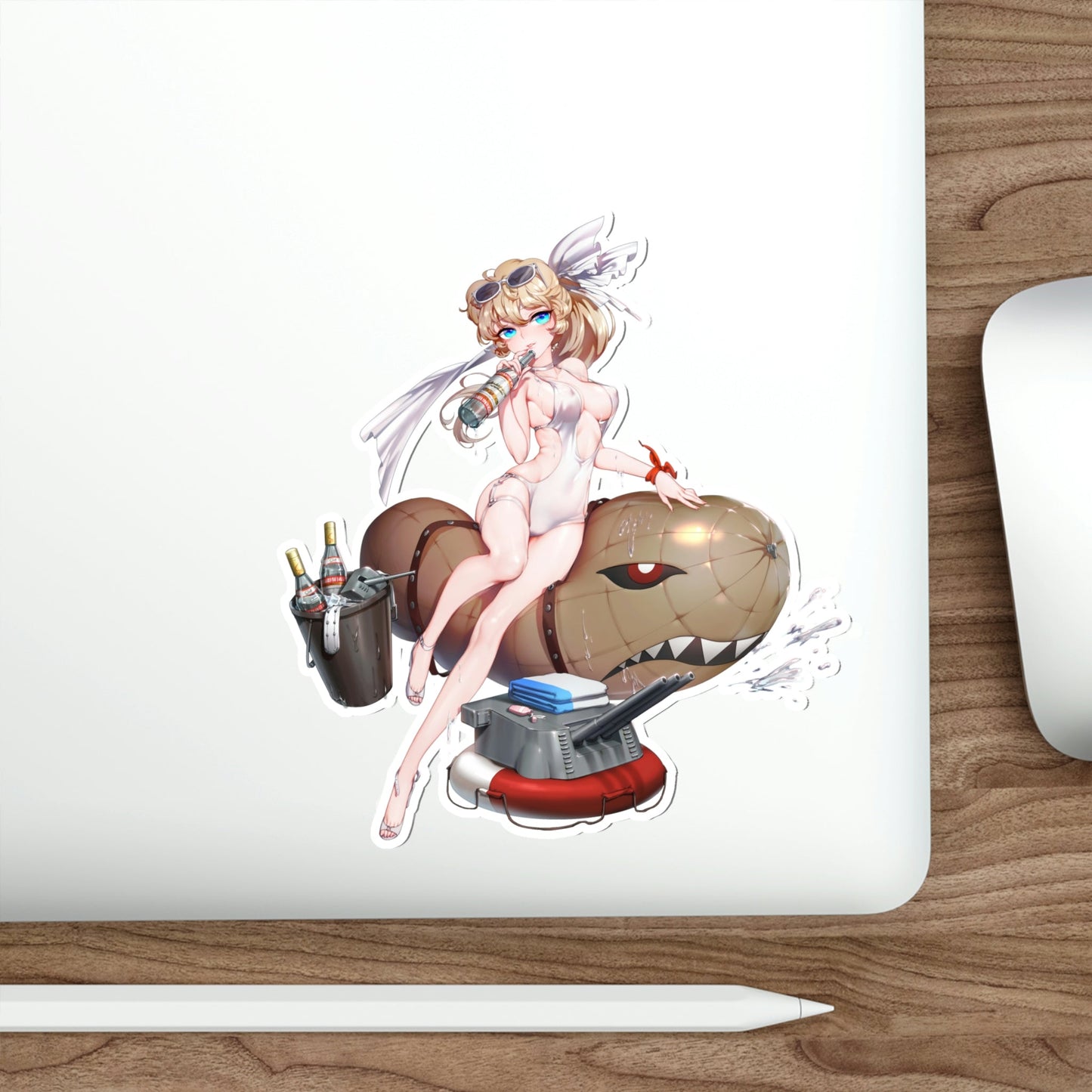 Sexy Waifu Kirov Command and Conquer Waterproof Sticker - Weatherproof Vinyl Car Decal