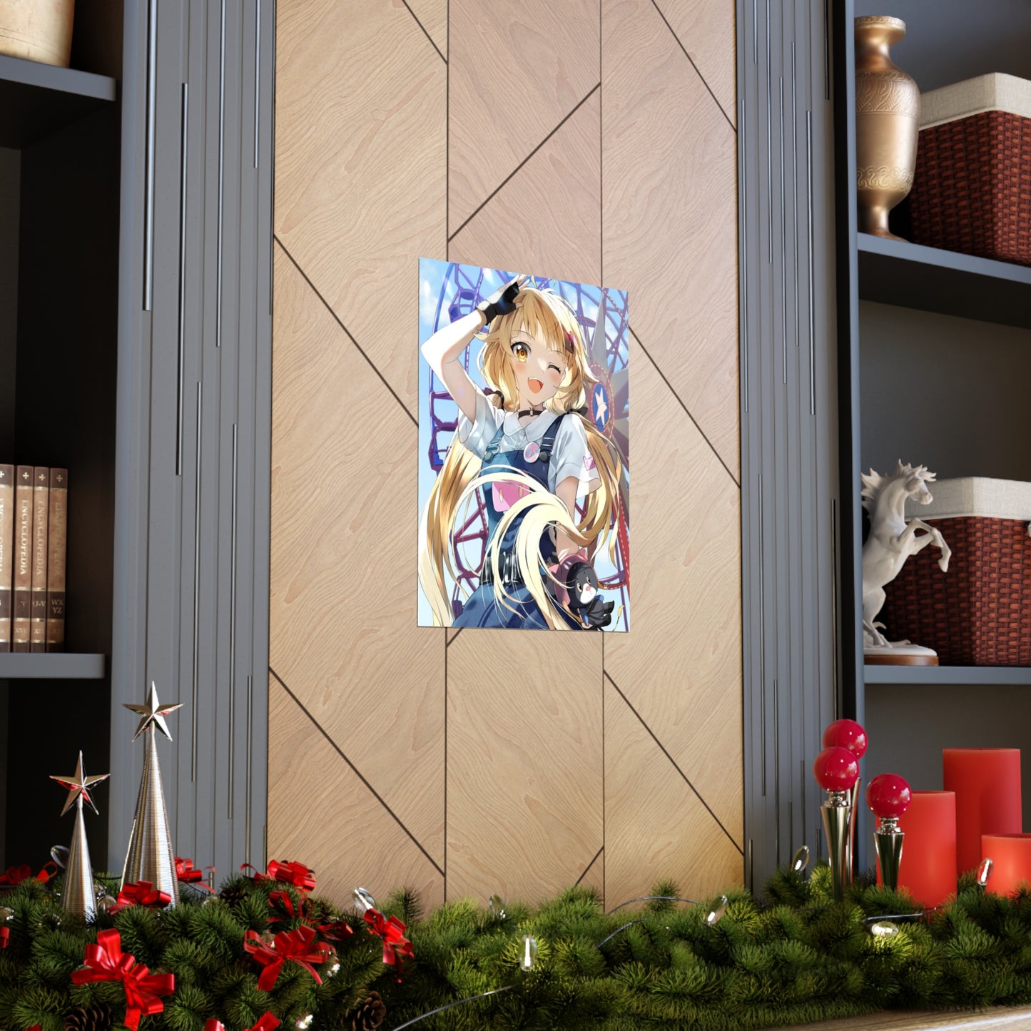 Shirli Tower Of Fantasy Poster - Gaming Decor Wall Art - Premium Matte Vertical Poster