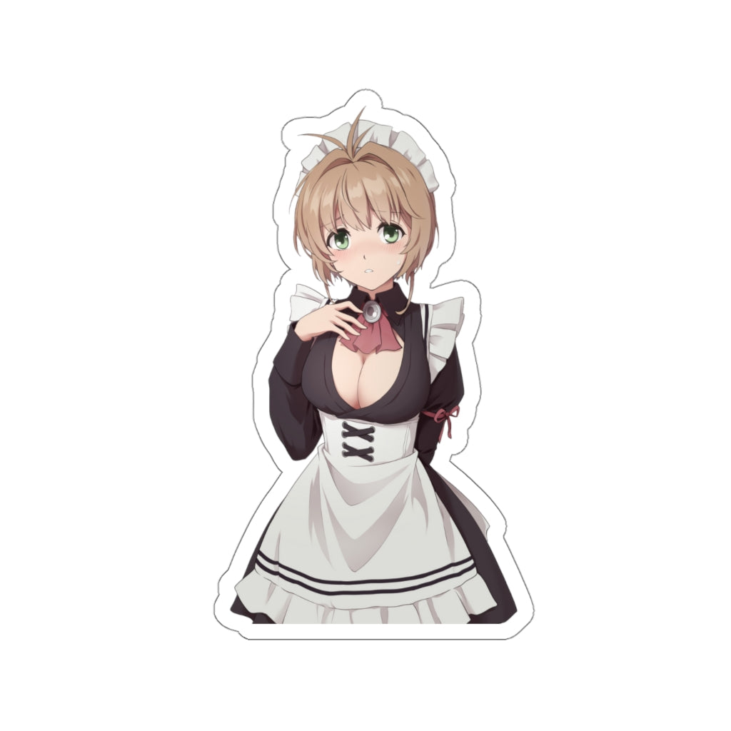 Card Captor Sakura Sexy Maid Waterproof Sticker - Ecchi Vinyl Decal