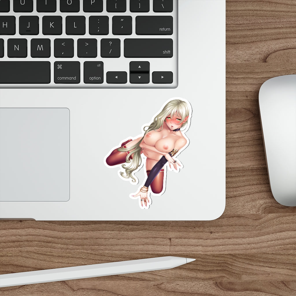 Taimanin Asagi Nude Katejina Ecchi Vinyl Decal Waterproof Sticker - Ecchi Vinyl Decal