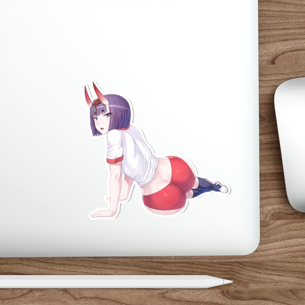 Fate Grand Order Waterproof Sticker Ecchi - Shuten Douji Gym Booty Anime Car Decal