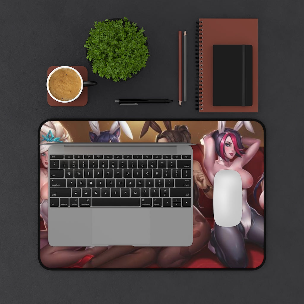 League of Legends Boobs Sexy Mousepad - Gaming Desk Mat - Ecchi LoL Playmat