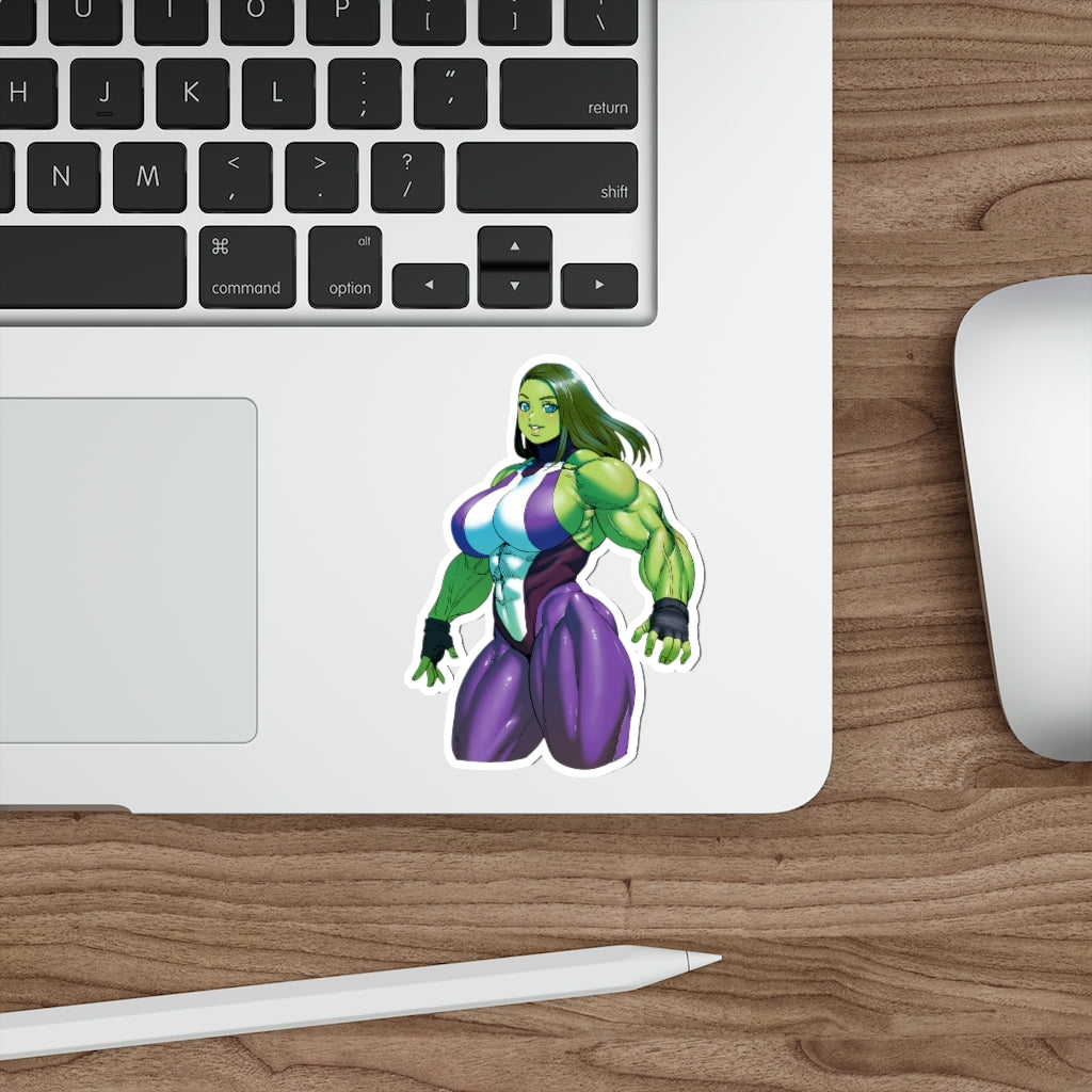 She Hulk Bodysuit Marvel Waterproof Sticker - Ecchi Vinyl Decal