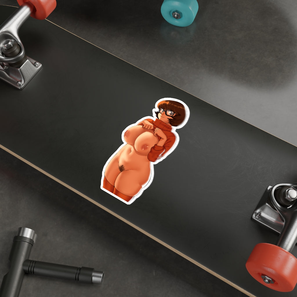 Velma Scooby Doo Hentai Nude Waterproof Sticker - Ecchi Vinyl Decal