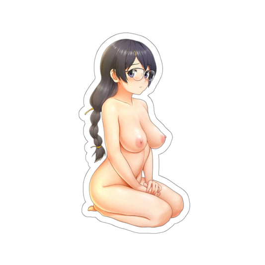 Autocollant imperméable Hanekawa Tsubasa Nude Monogatari - Autocollant en vinyle Ecchi