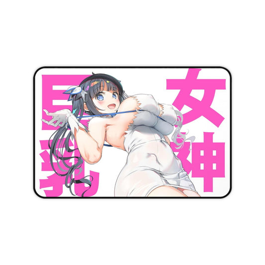 Danmachi Sexy Mousepad - Big Tits Hestia Anime Desk Mat - Ecchi Playmat - Is It Wrong To Try To Pick Up Girls In A Dungeon