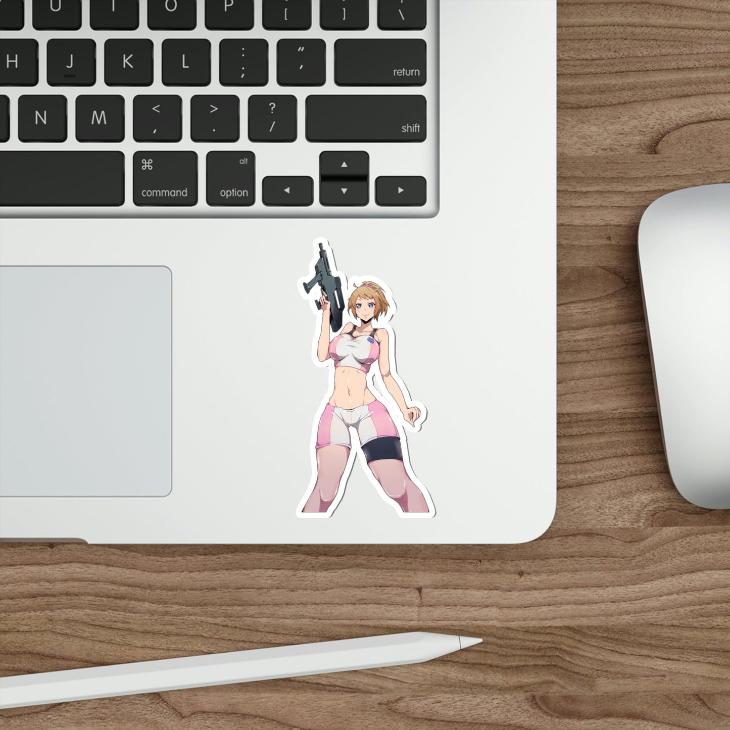 Sexy Fumina Hoshino Gundam Waterproof Sticker - Weatherproof Vinyl Car Decal