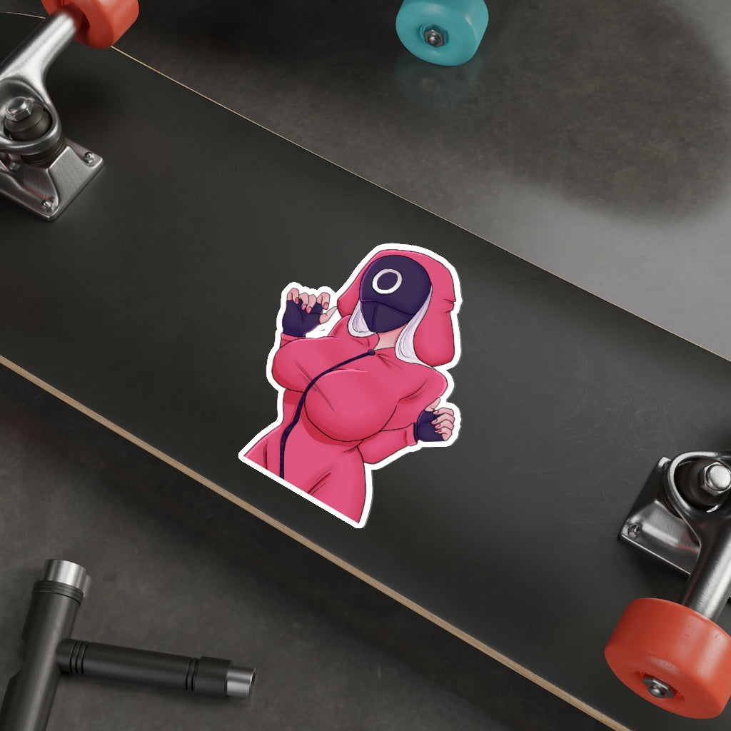 Sexy Squid Game Waterproof Sticker - Ecchi Vinyl Decal