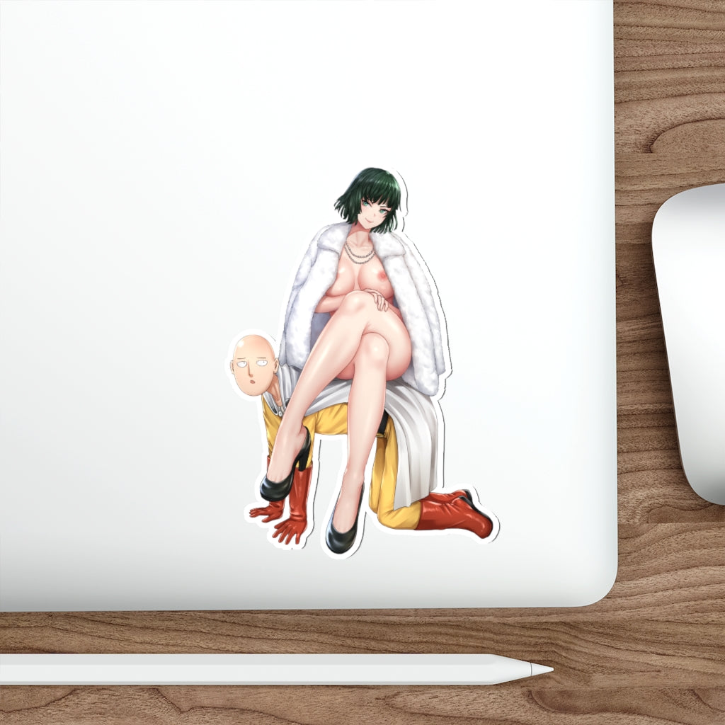 Sexy Fubuki Dominatrix and Sub Saitama One Punch Man Waterproof Sticker - Ecchi Vinyl Decal