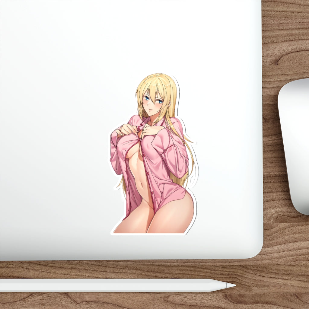 Sexy Boobs Angelina Kudou Shields The Irregular at Magic High School Waterproof Sticker - Ecchi Vinyl Decal