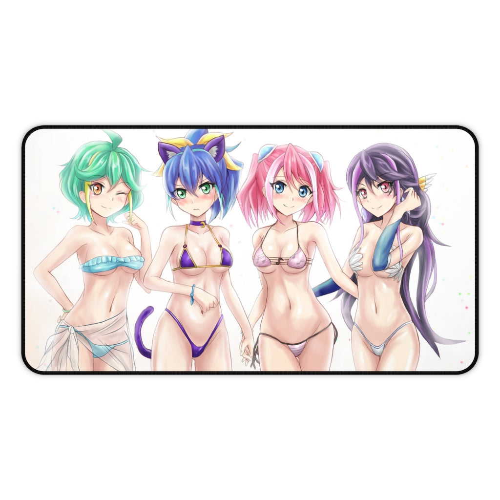 Sexy Bikini Bracelet Girls Yugioh Desk Mat - Lewd Mousepad - Sexy Anime Waifus Playmat