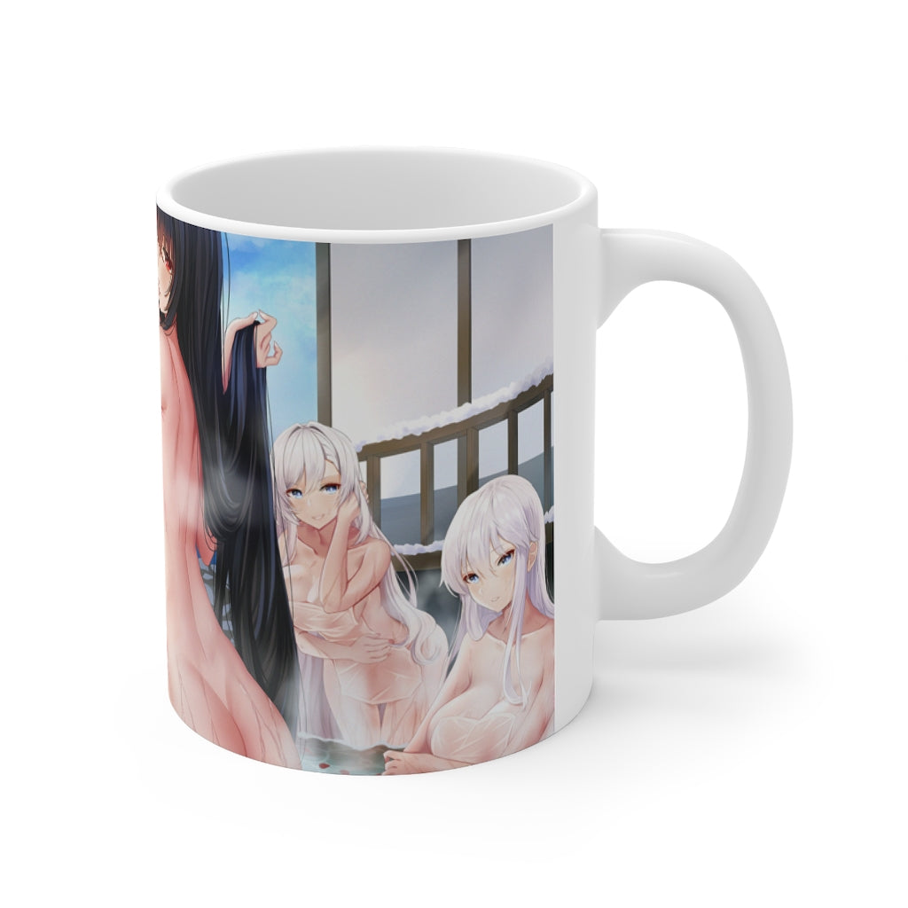 Azur Lane Onsen Bath Time Mug 11oz