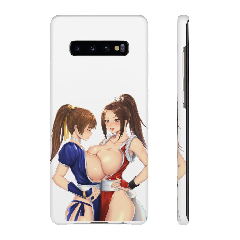 Oppai Anime Phone Case - Kawaii Aesthetic Snap Case - iPhone 13