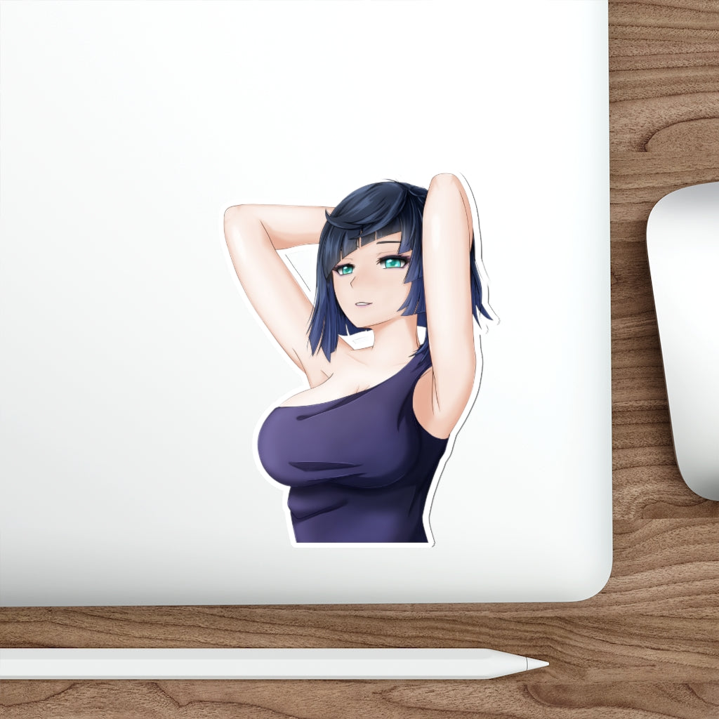 Sexy Waifu Yelan Genshin Impact Waterproof Sticker - Ecchi Vinyl Decal