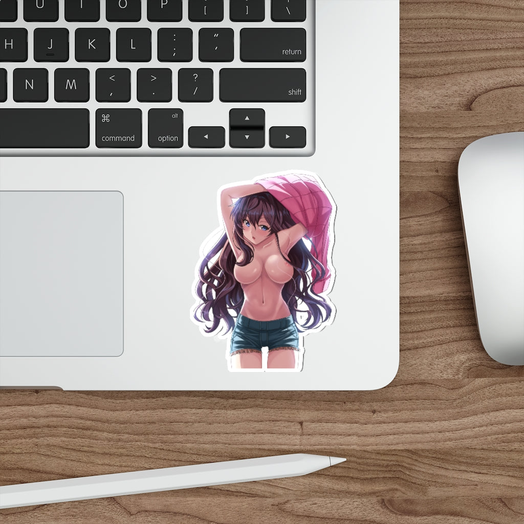 The Idolmaster Topless Boobs Shiki Ichinose Waterproof Sticker - Ecchi Vinyl Decal