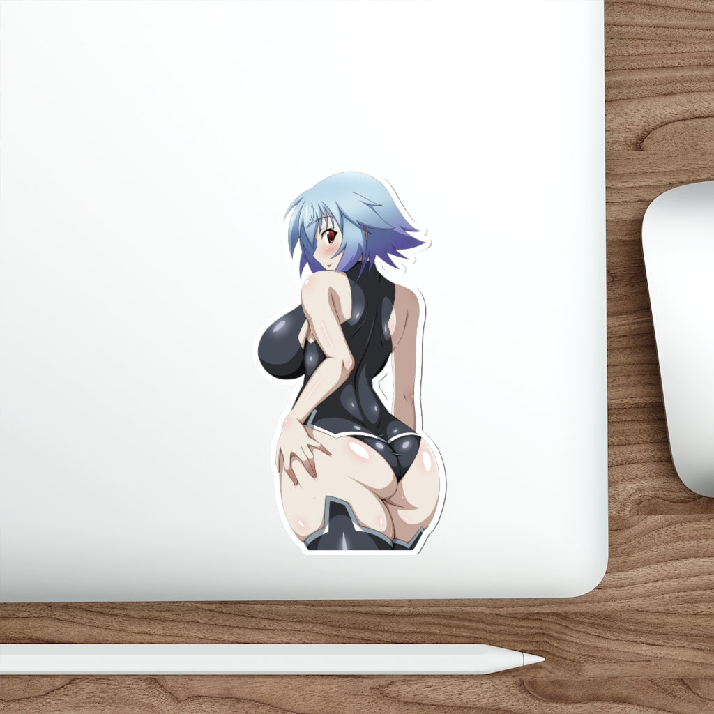 Thick Butt Sarashiki Tatenashi Infinite Stratos Waterproof Sticker - Ecchi Vinyl Decal