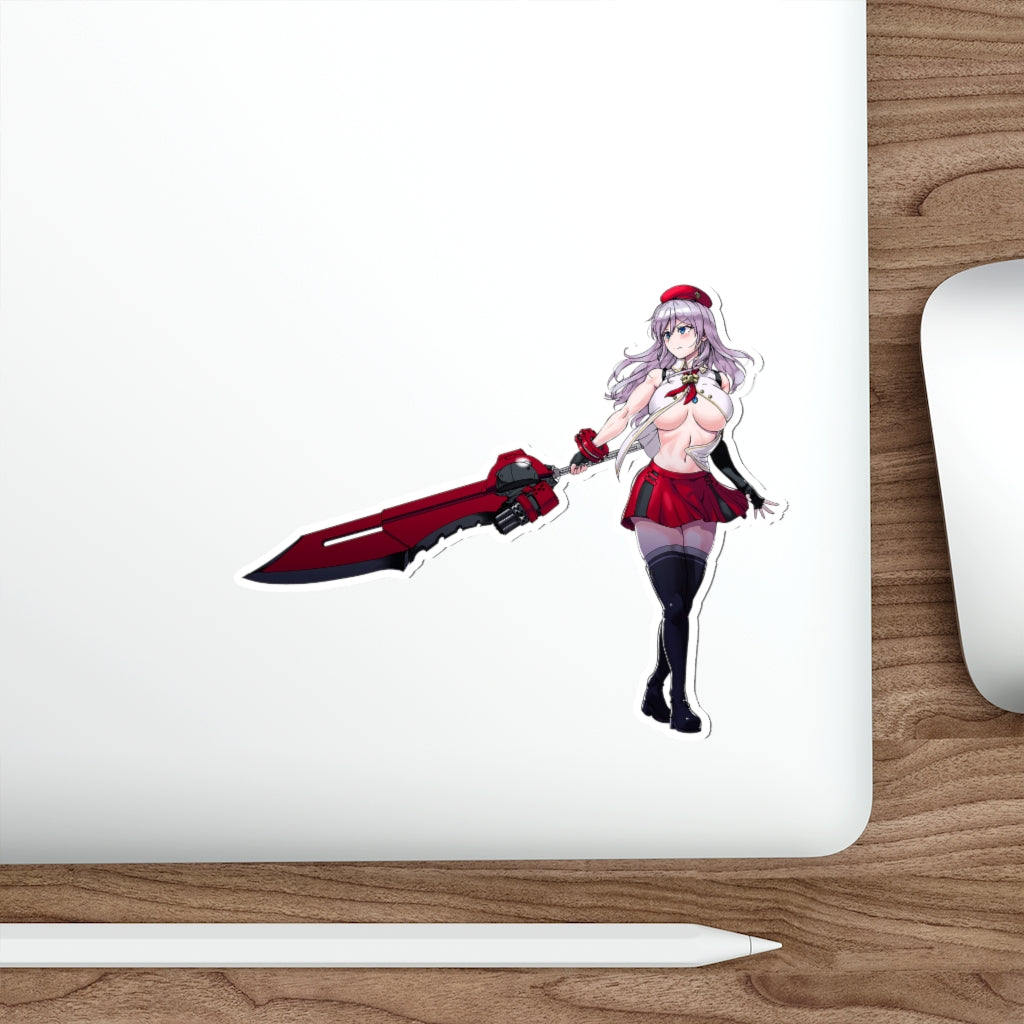 Sexy Alisa Ilinichina Amiella Sword God Eater Waterproof Sticker - Ecchi Vinyl Decal